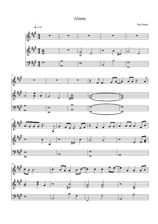 Aliens Hua Chenyu