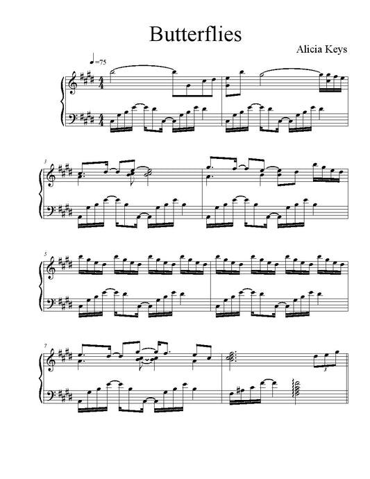 Alicia Keys Butterflies