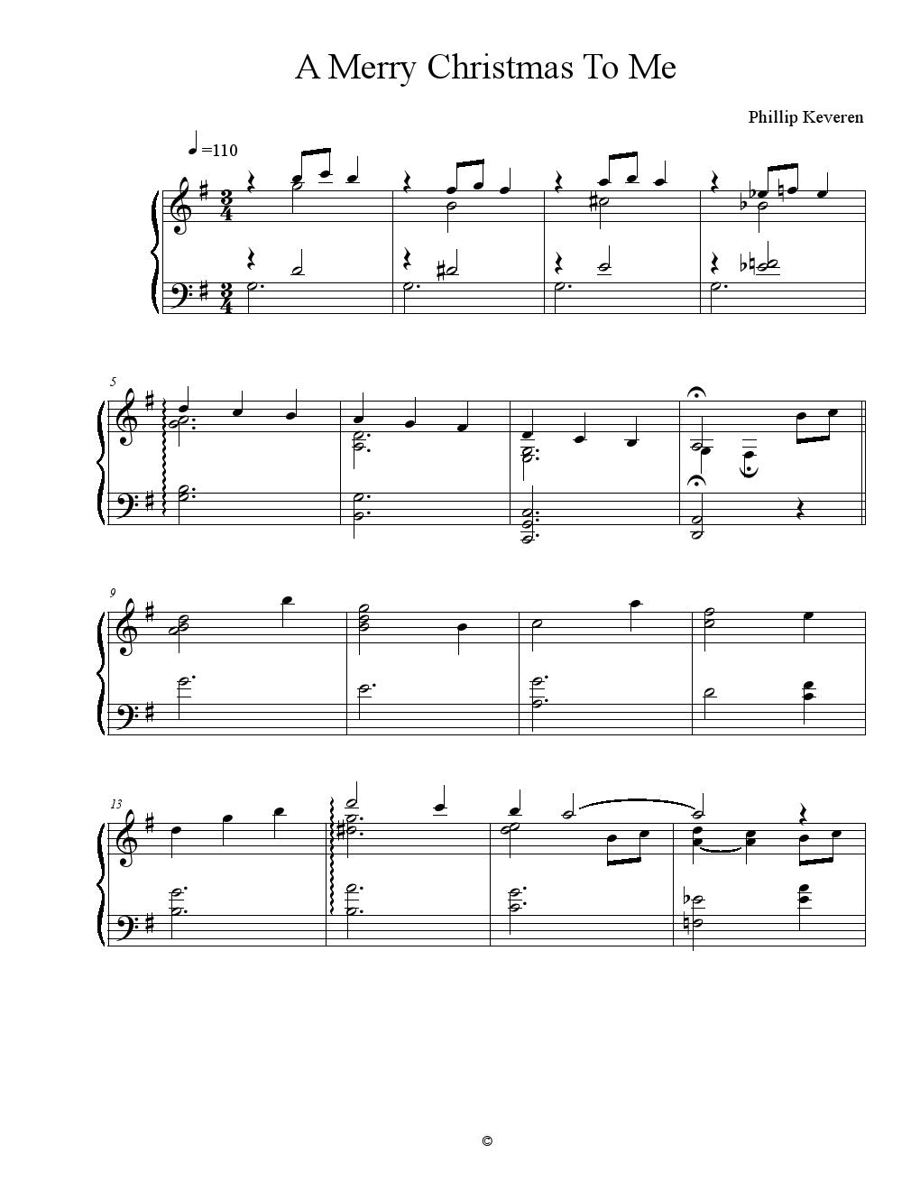 A Merry Christmas To Me