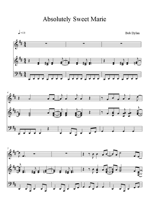 Bob Dylan - Absolutely Sweet Marie