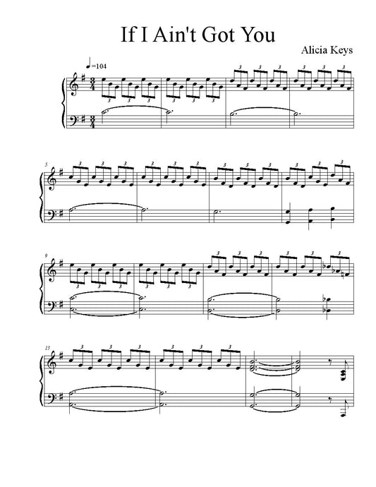 Alicia Keys - If I Ain't Got You