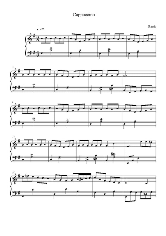 Bach - Cappuccino